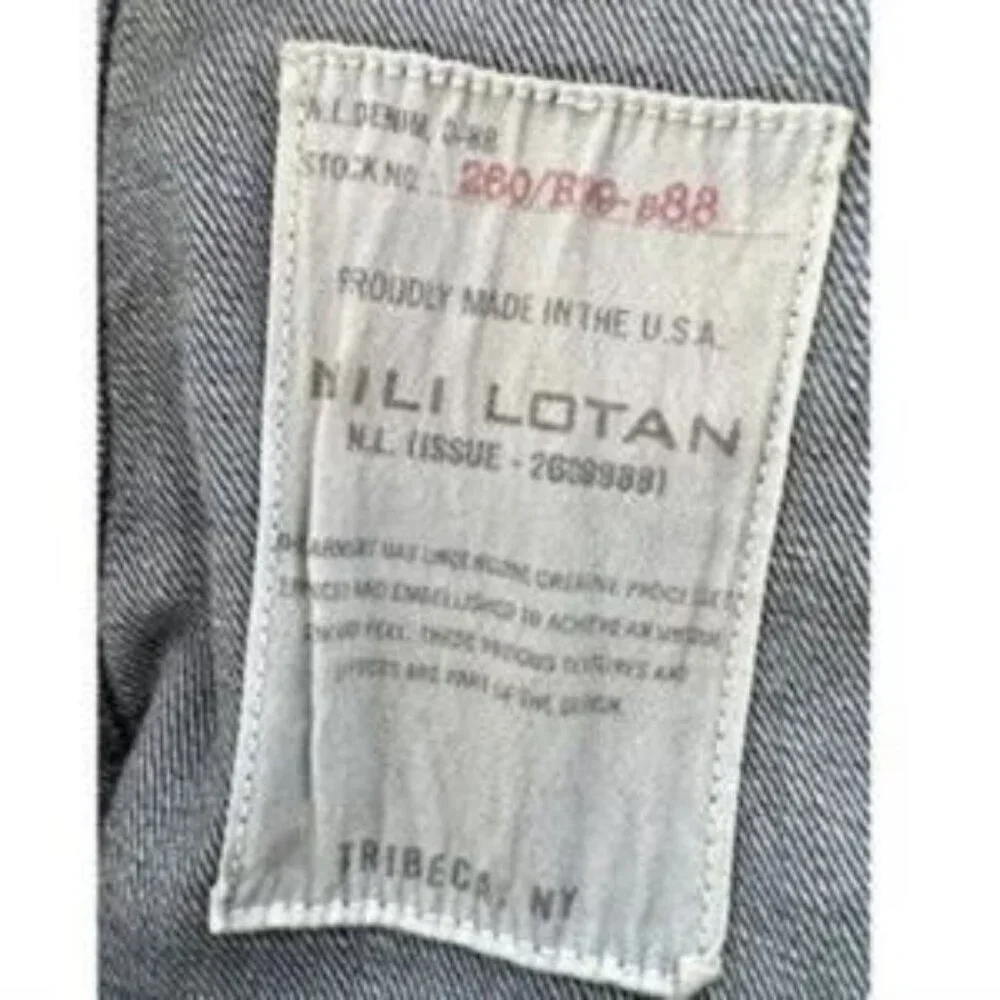 NILI LOTAN Emerson Jeans in Classic Wash - Picture 6 of 8